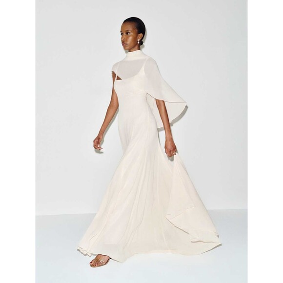 Reformation Dresses & Skirts - New Reformation Sirinda fior di latte Dress Elegant Ivory bridal dress, max gown